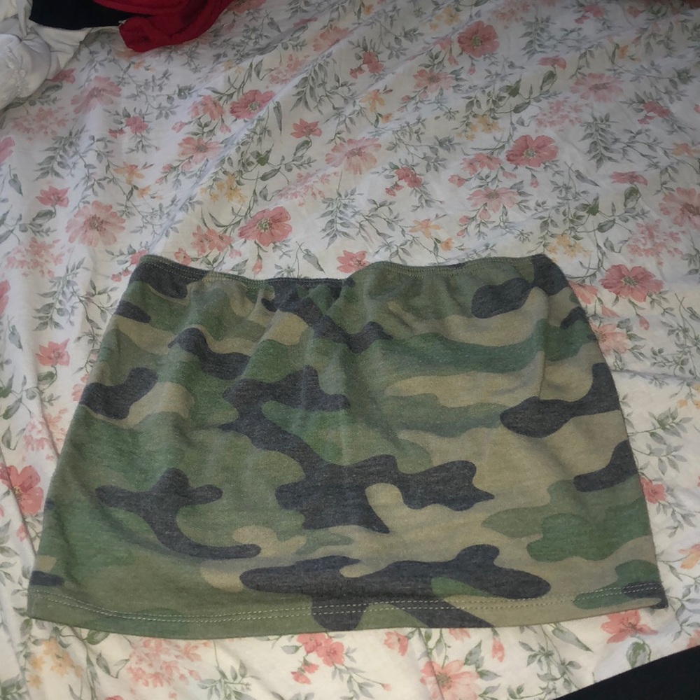 camouflage top